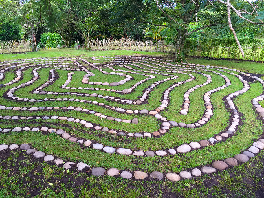 meditation labyrinth costa rica